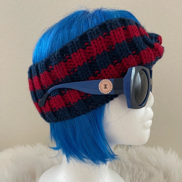 Headband knitted + gift ?hand design sunglasses main image 9